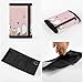 MXNPKUR Cute Cat Paws And Hearts Wallet Long Large Capacity Credit Card Holder With Zipper Clutch Purses For Women And Girls Fashionable Everyday Use