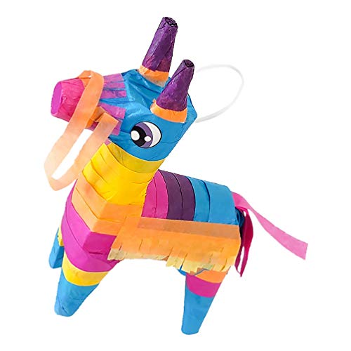 Niñas, Toy Pinata mini pinatas sensoriales mexicanas pinatas burro cinco de mayo fiestas centros de mesa para huevos de Pascua precargados con caballo decoraciones de...