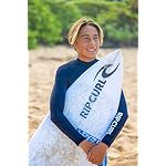UPF 50+ Sun Protection Long Sleeve Rashguard Swim Surf Shirt for Boys & Girls - Image 5
