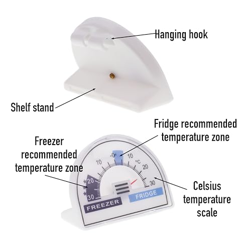 Fridge Thermometer or Freezer Thermometer Dial - Image 5