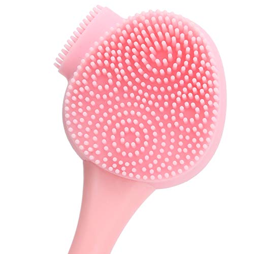 Herramienta de limpieza facial de doble cabeza que evita ensuciar las manos 2