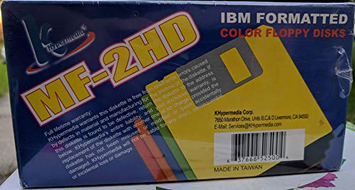 100 Floppy Disks 3.5-Inch DS-HD IBM PC Formatted