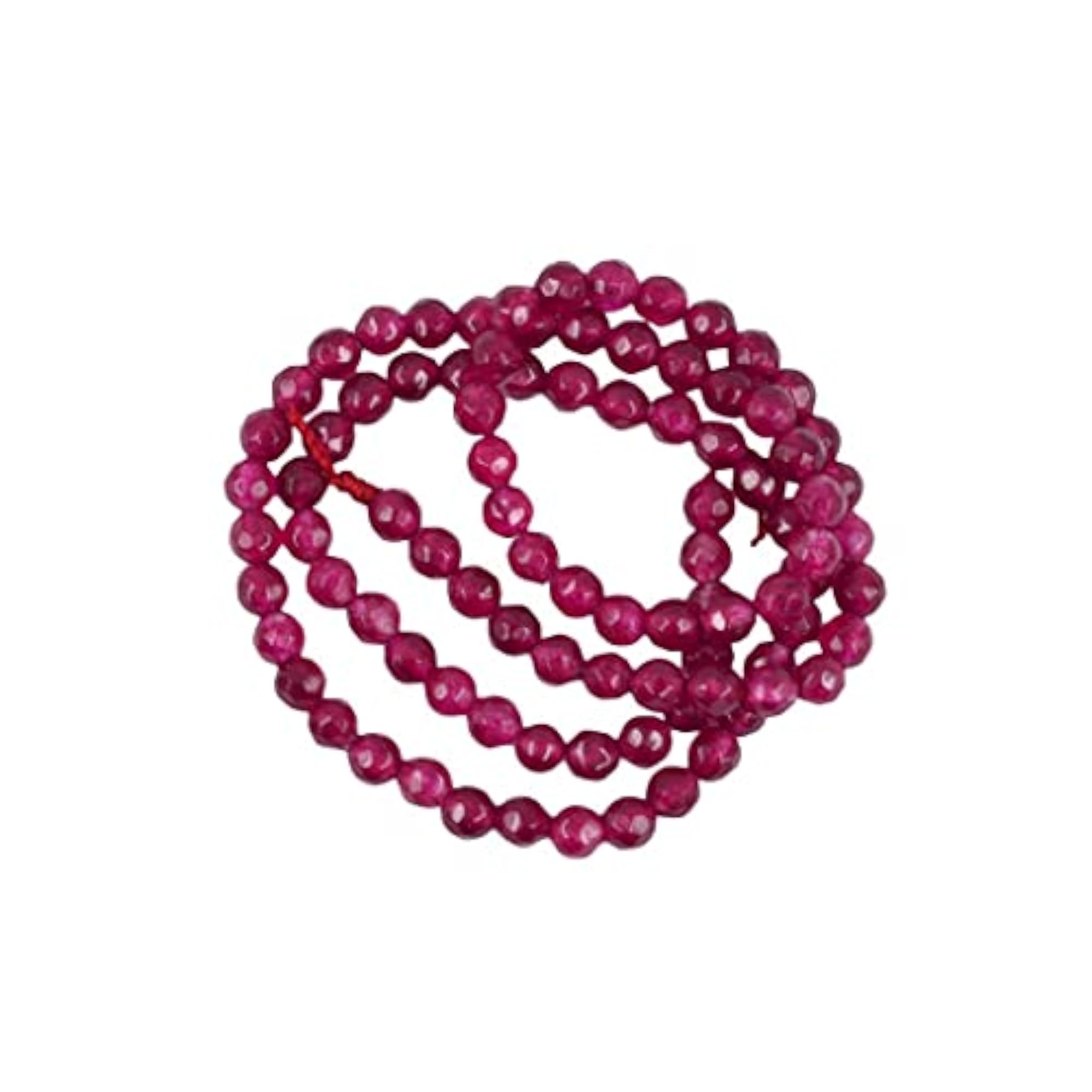 Faceted Jade Round Gemstone Loose Beads, 15 Inch Strand