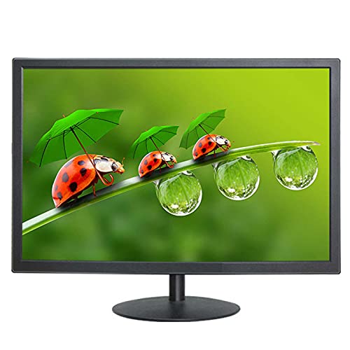 Image of 24-inch Desktop Monitor Portable Full Hd LCD External Monitor 1920x1080p with Hdml+vga Interface Suitable Monitor for Standing Home Offices Computers Games