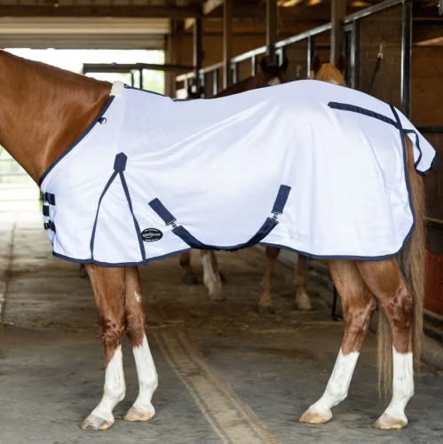 Image of Tack Shack of Ocala- Reinsman Circle Y Breathable Mesh Fly Sheet, Fly Sheet for Horses, Mesh Fly Sheet, Fly Sheet, Breathable Comfy Fly Sheet (78)