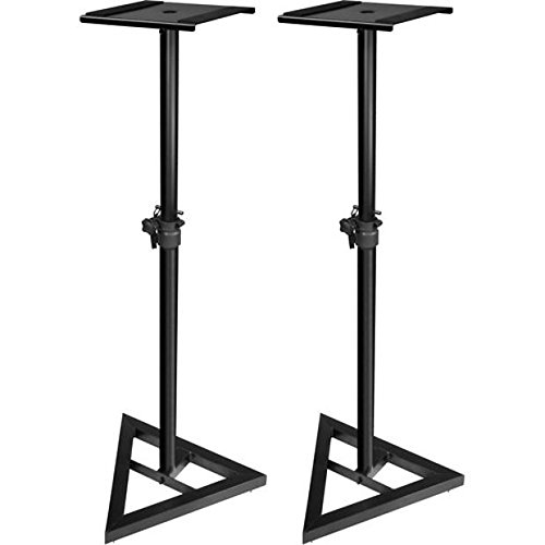 Ultimate Support JS-MS70 Studio Monitor Speaker Stands (Black, Pair)