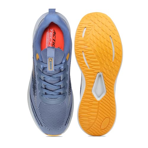 Image of Action | Athleo | BULLET-406 | Men's | Lace-Up | Running | Shoes | Stylish | Lightweight | Comfortable | Trendy | Sports | Shoes