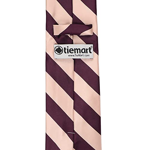 Image of tiemart Men's Striped Tie Standard Length
