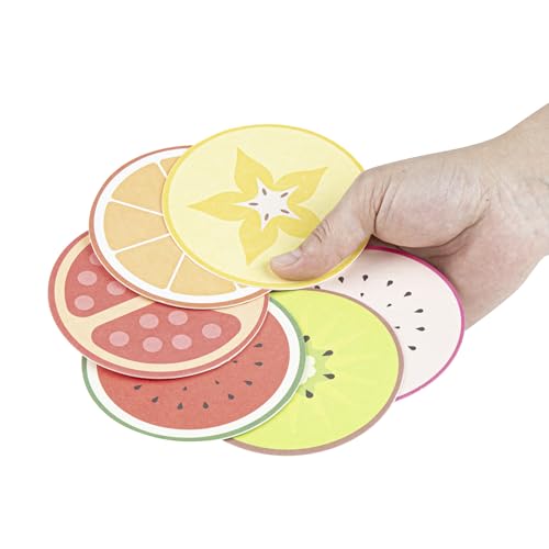 Restaurantware Drink Coasters 48 Count 4 Inch Paper High-Density Pulpboard Bar Coasters Assorted Customizable Designs Super Absorbent Reusable Round Coasters by Restaurantware - Image 8