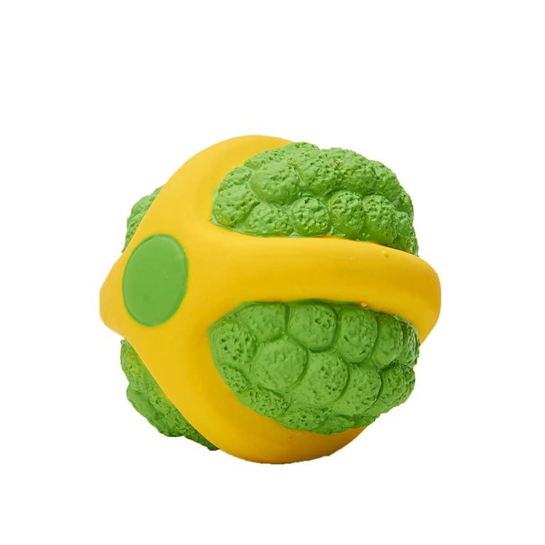 EETOYS Petlicious and More Dog Latex Squeaky Melon Toy (Medium)