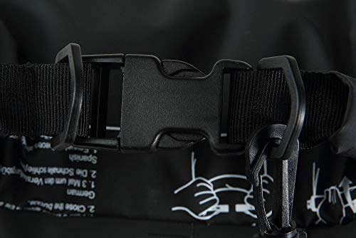 Cressi Dry Bag Black with Zip 20 lt