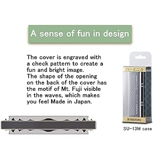 SUZUKI a50-c-13 m le ton Humming Kumpel 13 trous Harmonica de vibrato (Import Japon) - Les Beatles, Paul McCartney, John Lennon, RIngo Starr, George Harrison SUZUKI a50-c-13 m le ton Humming Kumpel 13 trous Harmonica de vibrato (Import Japon) – Image 6