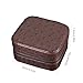 Ywmsfl Elegant PU Leather Watch Case 2 Slots Timepieces Organizer Fashionable Watches Travel Pouch For Jewelry Enthusiasts PU Watch