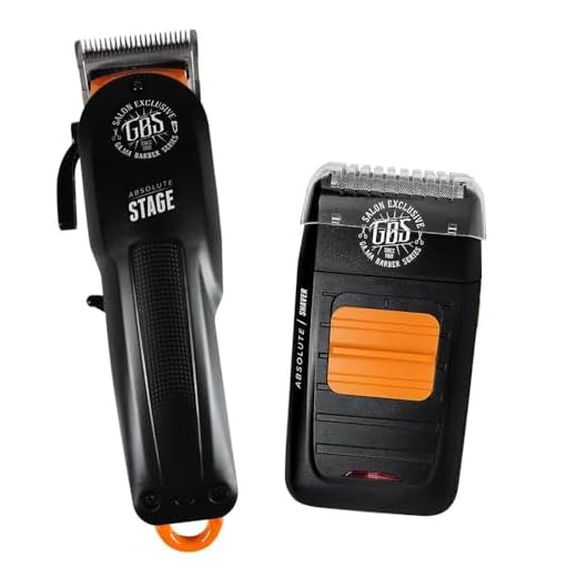 Kit Gbs Máquina de Corte Stage e Barbeador Shaver Bivolt