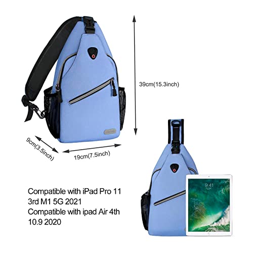Mochila deportiva tipo sling 2 Pack multipropósito miniatura 3