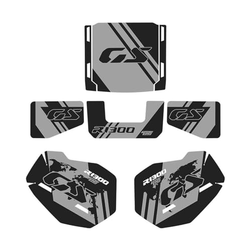 Autocollant de coffre moto imperméable pour bagages et valise BMW R1300 GS