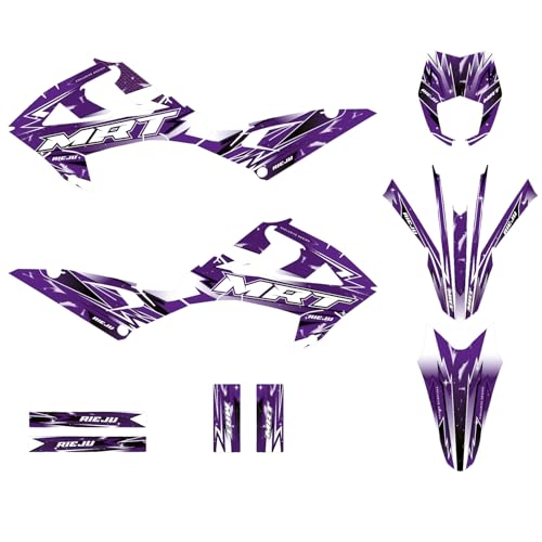 KIT DECO RIEJU MRT 50 DE 2022 à 2026 GALAXIE Classic (violet)