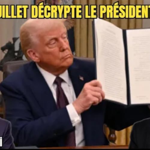 『Alain Juillet décrypte le Président Trump』のカバーアート
