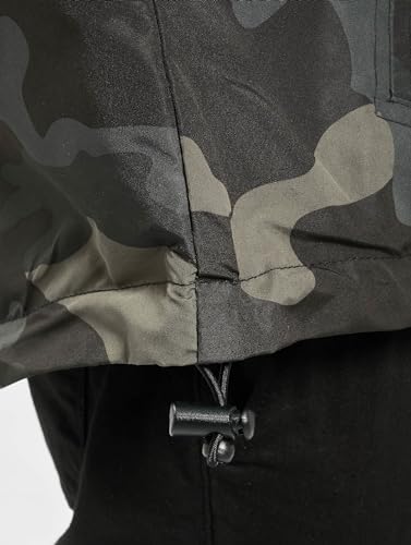 Brandit Frontzip Windbreaker, Farbe: darkcamo, Größe: L