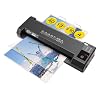 SINCHI 13-Inch Thermal Laminator & Foil Applicator 4-Roller, 310 Mil, 40s Warm-Up, 43s/Page, LED Touch Panel, Jam Release, Auto Shut-Off, 10 Sheets Included for Office, School & Home Use