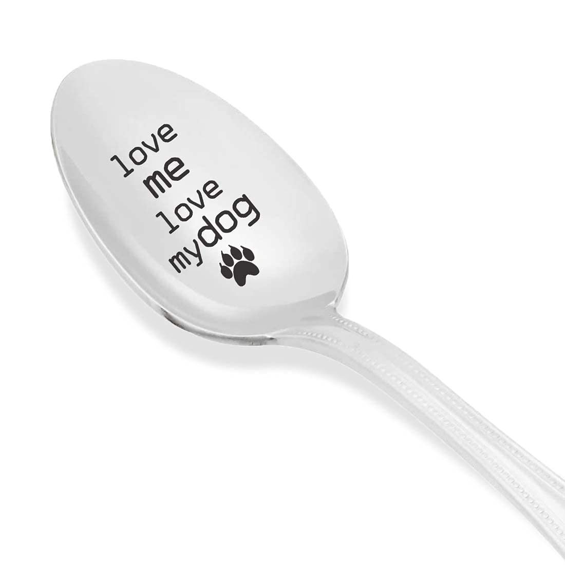 Love Me Love My Dog Spoon Engraved Dog Lover's Spoon Gift For Dog Lovers Owner Dog Stir Spoon Pet Gift Spoon Animal Lovers Spoon Symbol For Pet Lovers Gift Unique Gift Ideas