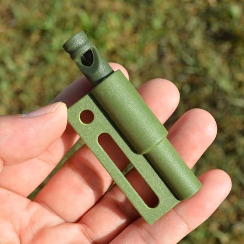 TONIFE Ferro Rod,Fire Starter Survival Tool,Fire Starting Kit,Suitable for Hiking,Camping,Outdoor Survival,Outdoor Survival Companion MT4202 (Plastic-Green) - image 3