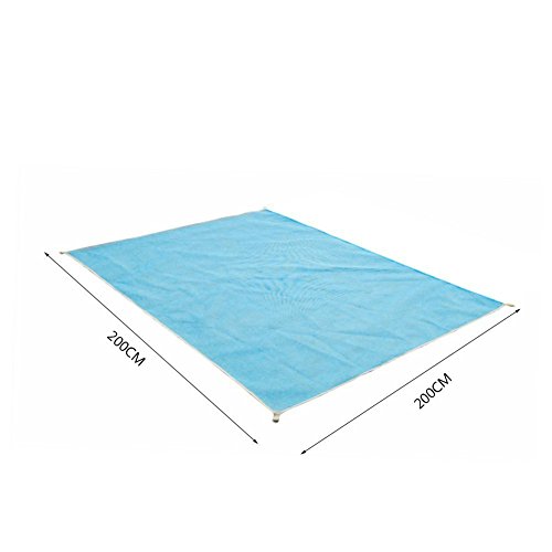 Telo Mare 200 x 200 cm Tappetino Antiscivolo