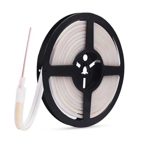 Tira de LED COB Neon 12V 1m IP67 Blanco cálido miniatura 1
