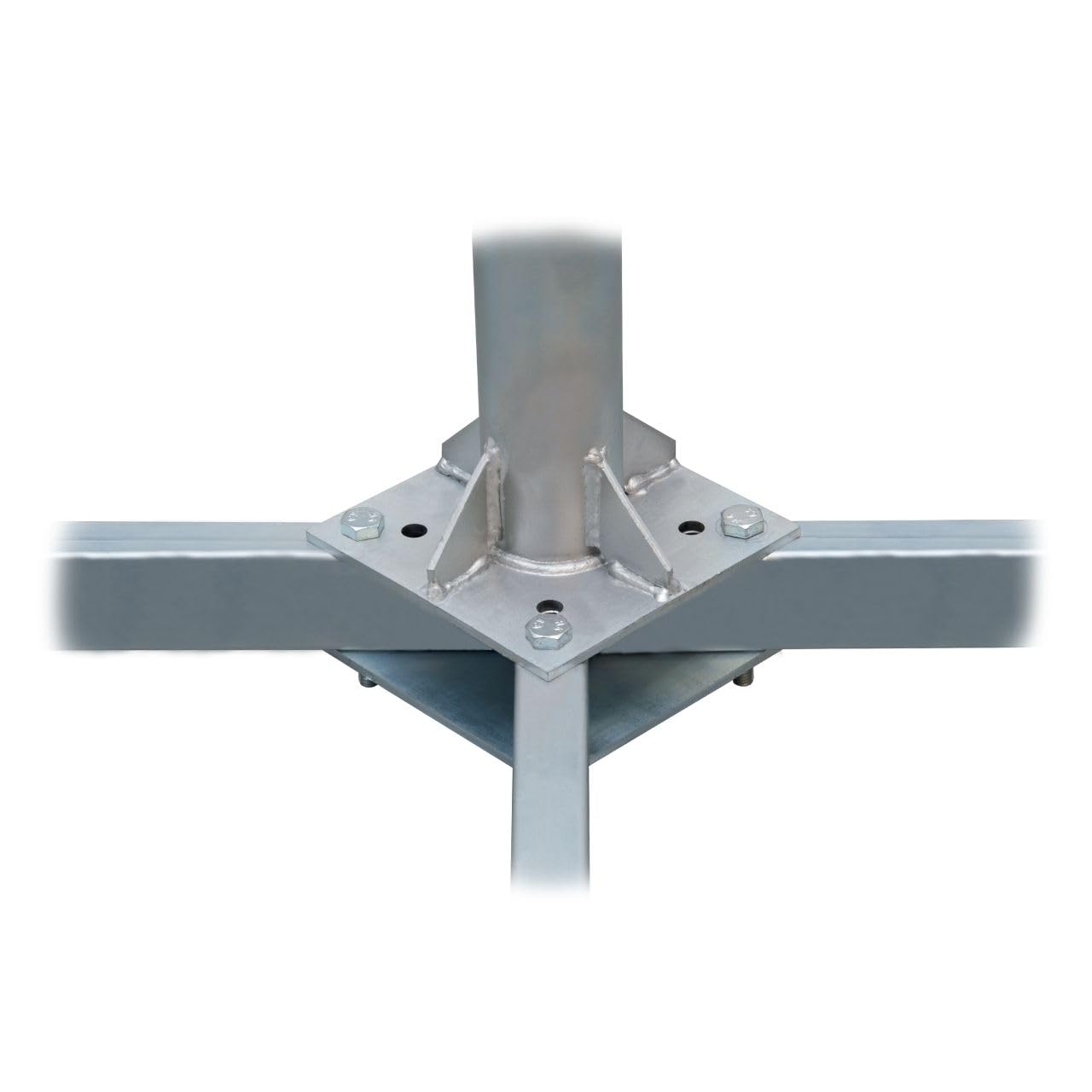 Support de toit plat / support de balcon professionnel 4 x 50 x 50 cm en