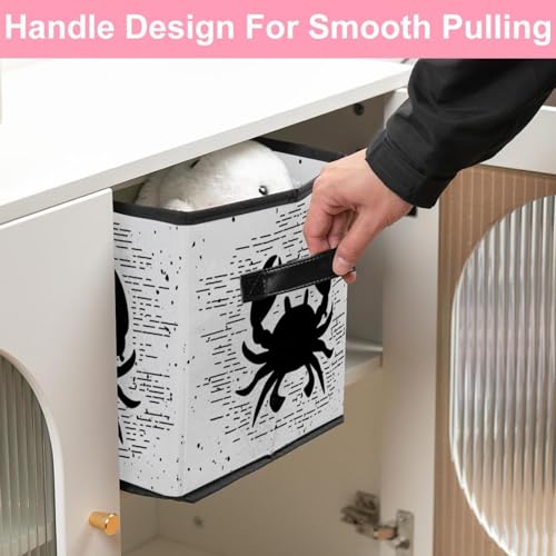 Boîte cube pliable en tissu pour libérer l'espace des placards - 7