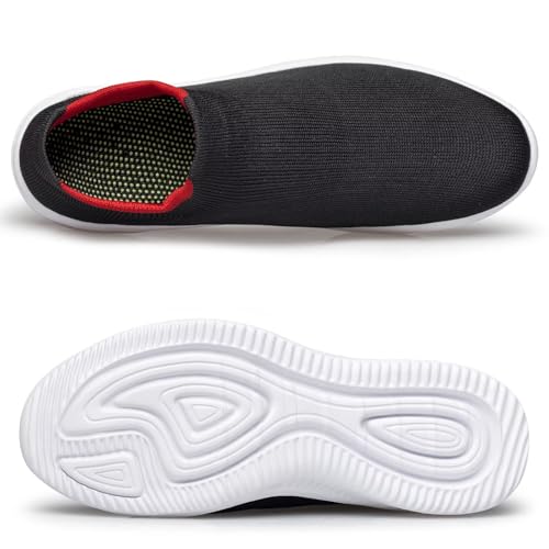 Image of vibdiv Pull-on Shoes Women Sock Sneakers Casual Lightweight Walking Jogging Yoga Indoor Outdoor Travel