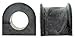 ACDelco Professional 45G0940 Suspension Stabilizer Bushing , Black