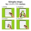 Rocketbook Flip Reusable Smart Notepad, Top Bound Spiral Notebook Lined and Dotted Pages Letter Size 8.5x11, Premium, Navy Blue (Pack of 1)