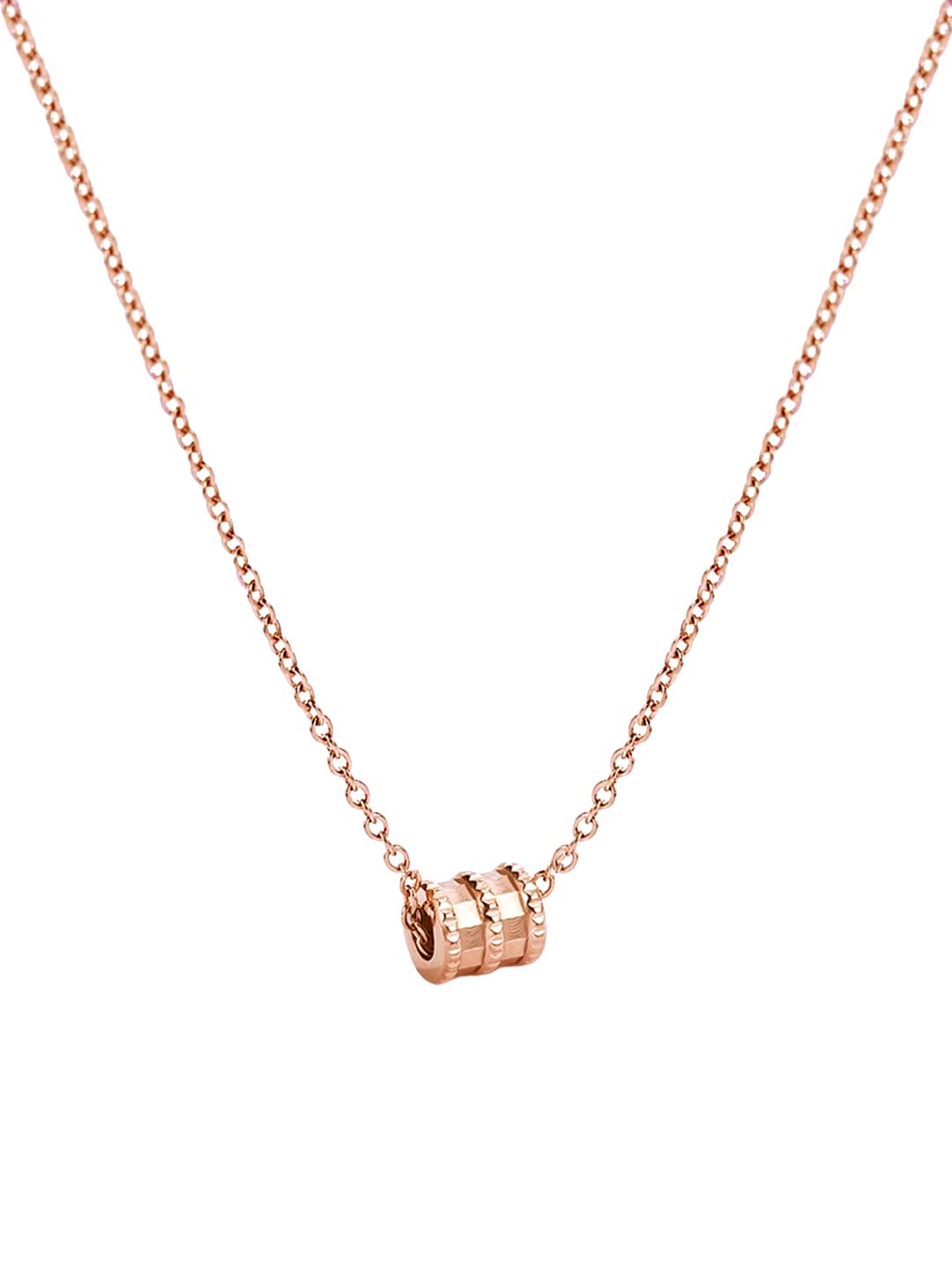 Yellow Chimes Pendant for Women Statement Style Rose Gold Plated Stainless Steel Chain Pendant Necklace for Women and Girls (B09NVYW2PQ) Amazon Price History, Amazon Price Tracker