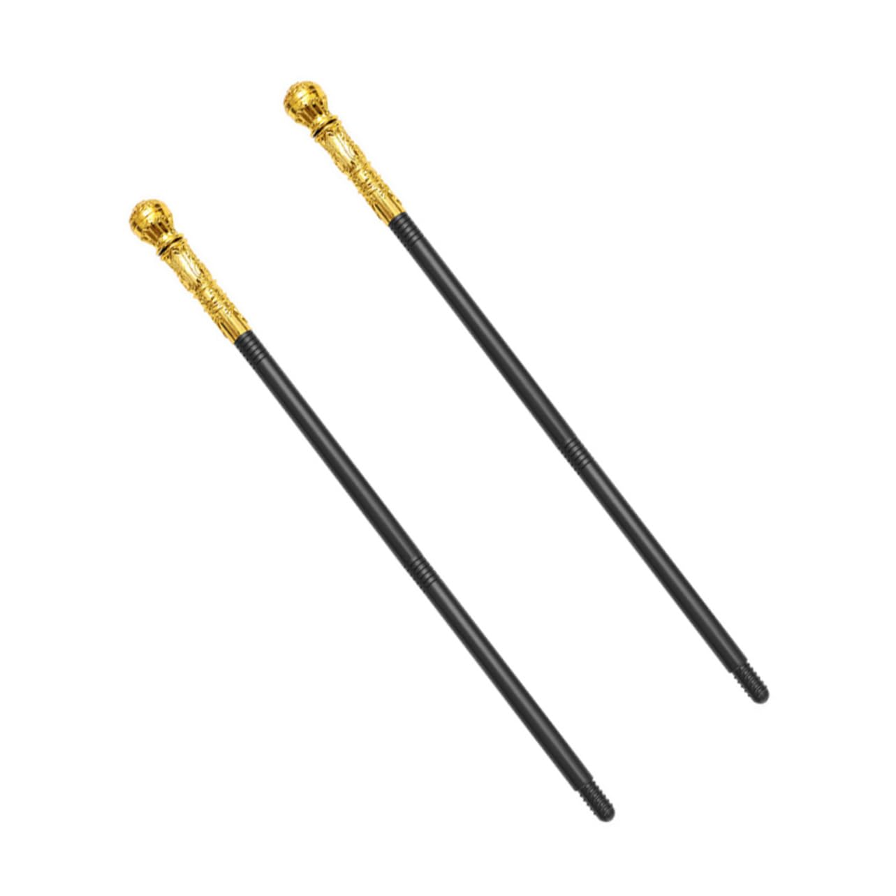 Abaodam2pcs King Scepter King Crown and Scepter Queen Scepter Stage Performance Scepter Cane for Women Kids Wand Royal Scepter Medieval Scepter Party Child Accessories Cosplay Plastic