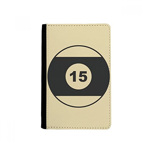 Sport Billiards Simple Geometry Pattern Passport Holder Notecase Burse Wallet Cover Card Purse
