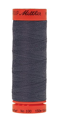 Hilo de poliéster 100% Mettler Metrosene 165 yd azul oceánico miniatura 1