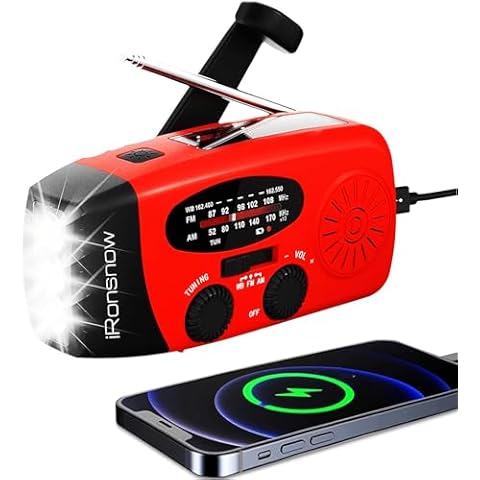 Radio Solaire iRonsnow 2000mAh Cover