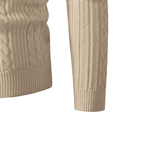 Men's Slim Fit Mock Neck Sweater Top Male Casual Pullover Winter Sweaters Tops Long Sleeve Stretchy Sweater for Men4