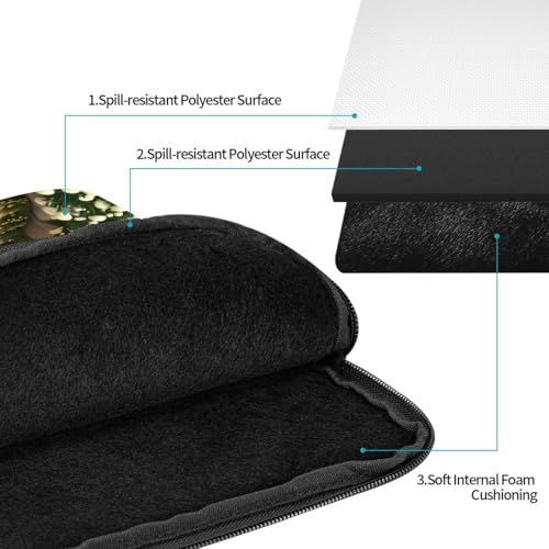 Fairytale Village Path Laptop Sleeve Case 13 Inch Suitable for Notebook Computer Tablet Traveling Carrying Simple Case3