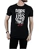 Lady Gaga Men's Born This Way Text T-Shirt Small Black #3