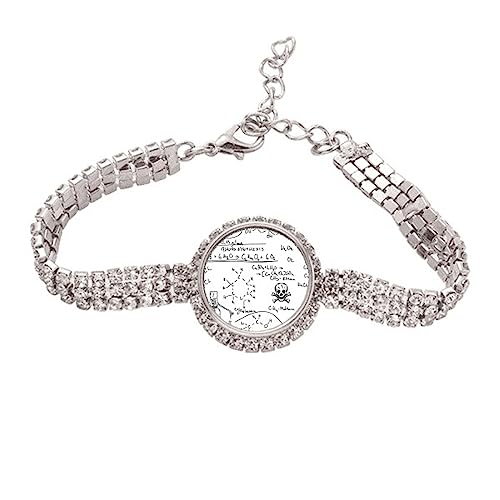 Bracelet de cheville diamant biologique Calculus en métal pour sublimer vos tenues d'été