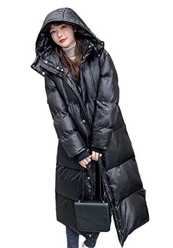 ORANDESIGNE Wintermantel Damen Lang Warm Winterjacke Verdickt...