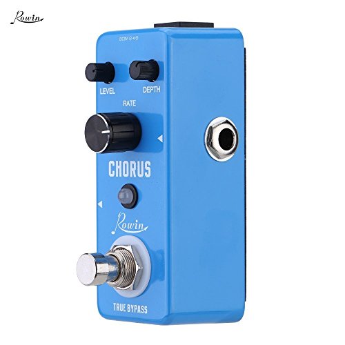 Rowin Analog Chorus Pedal for Electric Guitar Bass True Bypass LE-304
