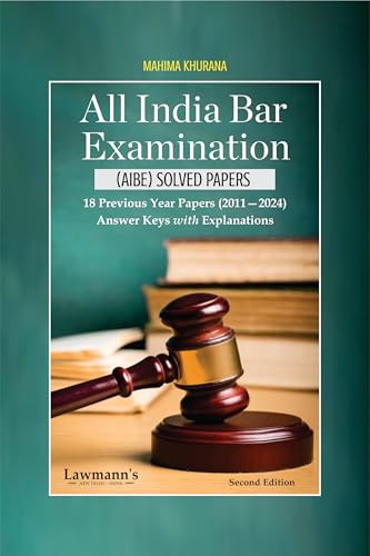 Lawmann's AIBE Solved Papers | Answer Keys with Explanations | 18...
