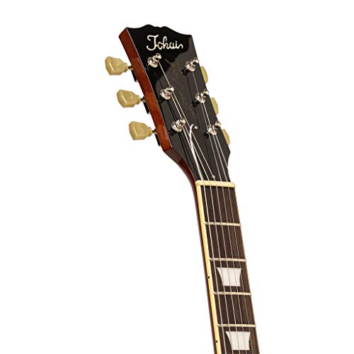 Tokai ULS129 MVF Love Rock Guitare électrique avec étui Violon mat - Les Beatles, Paul McCartney, John Lennon, RIngo Starr, George Harrison Tokai ULS129 MVF Love Rock Guitare électrique avec étui Violon mat – Image 4