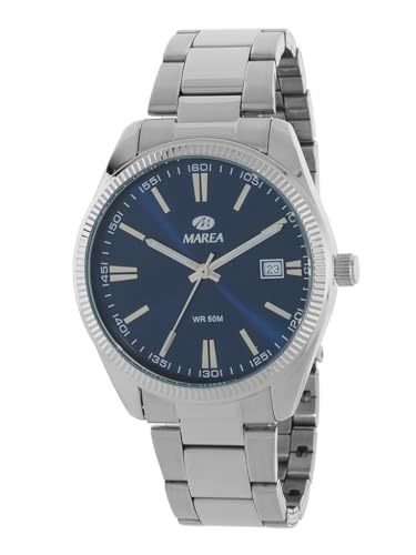 Marea Reloj Hombre B41376/2-40mm Fecha Azul Acero 5ATM