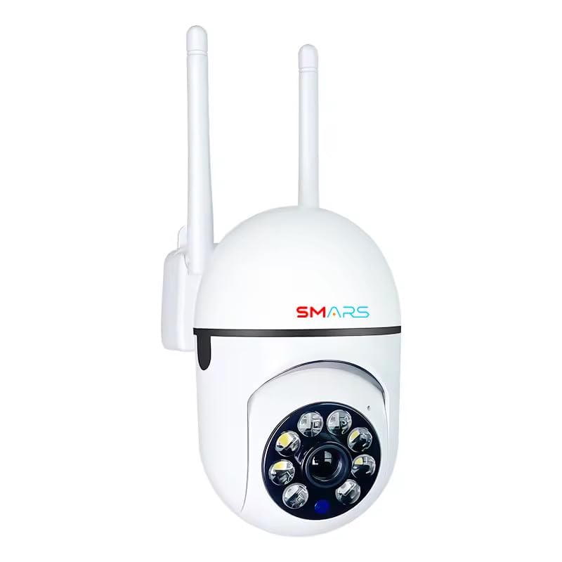 smars 3 MP Full HD WiFi IP PTZ Camera | Motion Detection | 360° Pan & Tilt | Two Way Talk | Color Night Vision | IP66 Waterproof | Multiple User View | Support Upto 128 GB SD Card-picture-19