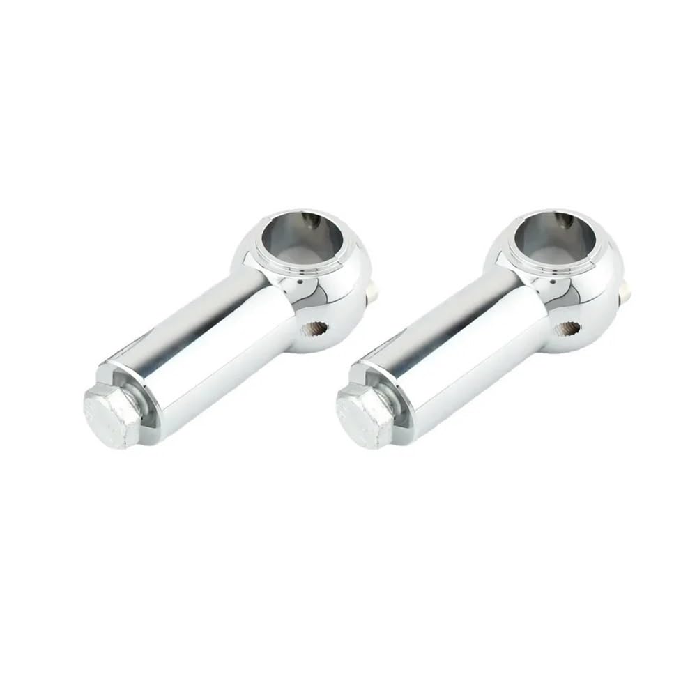 Riser de guidon moto 25mm rehausseur argent 3 pouces pour custom cruiser