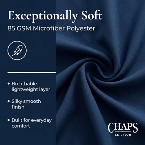 Image of Chaps Twin Size Sheet & Pillowcase Sets- 6 Piece, Deep Pocket, Wrinkle Free